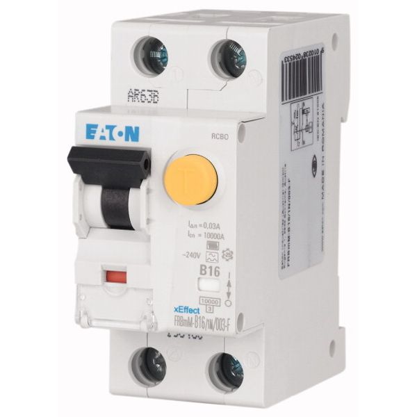 RCD/MCB combination, 13 A, 30 mA, MCB trip characteristic: B, 1p+N, RCD trip characteristic: F image 4