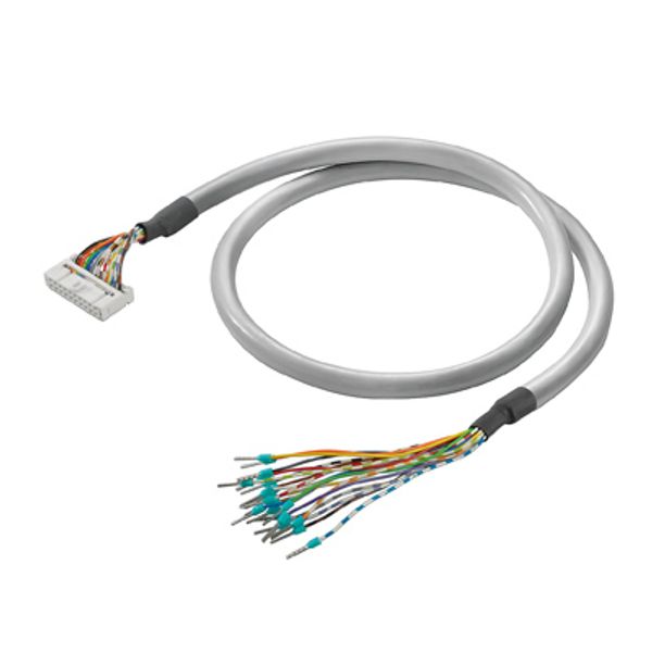 PLC-wire, Digital signals, 20-pole, Cable LiYY, 2 m, 0.14 mm² image 2