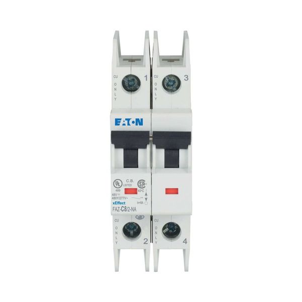 Miniature circuit breaker (MCB), 8 A, 2p, characteristic: C image 15