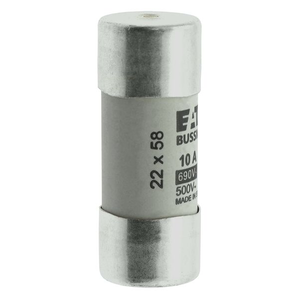 Fuse-link, LV, 10 A, AC 690 V, 22 x 58 mm, gL/gG, IEC, with striker image 13