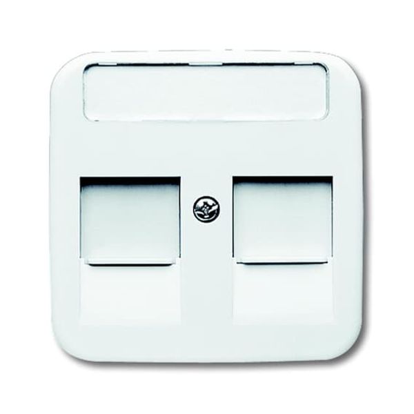 1800-214-500 CoverPlates (partly incl. Insert) carat® Alpine white image 1
