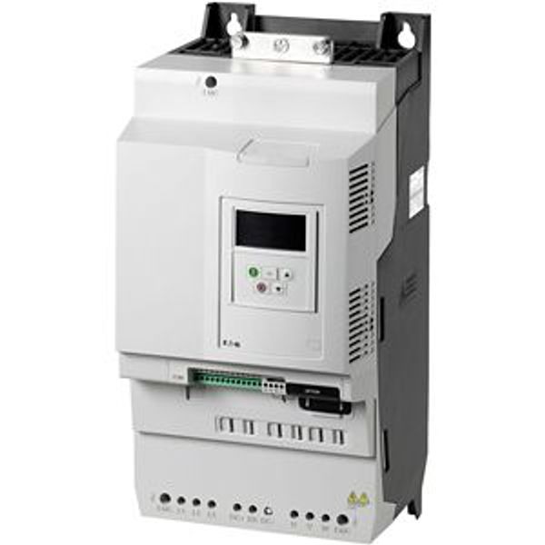 Frequency inverter, 230 V AC, 3-phase, 72 A, 18.5 kW, IP20/NEMA 0, Radio interference suppression filter, Additional PCB protection, DC link choke, FS image 5