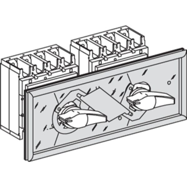 interlocking - for devices with direct/extended rotary handle - 320...630 A image 2