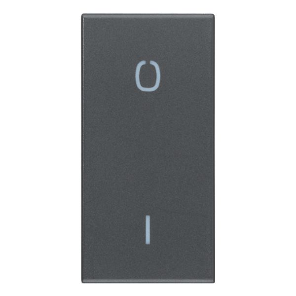 Button 1M O/I symbol grey image 1