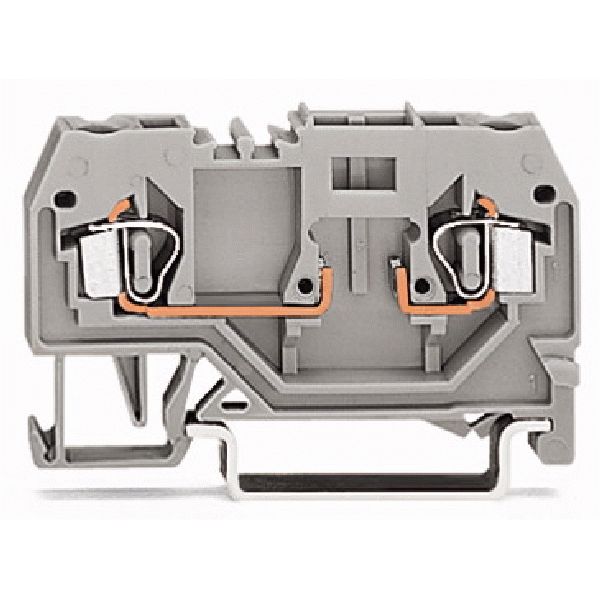 2-conductor carrier terminal block for DIN-rail 35 x 15 and 35 x 7.5 2 image 1