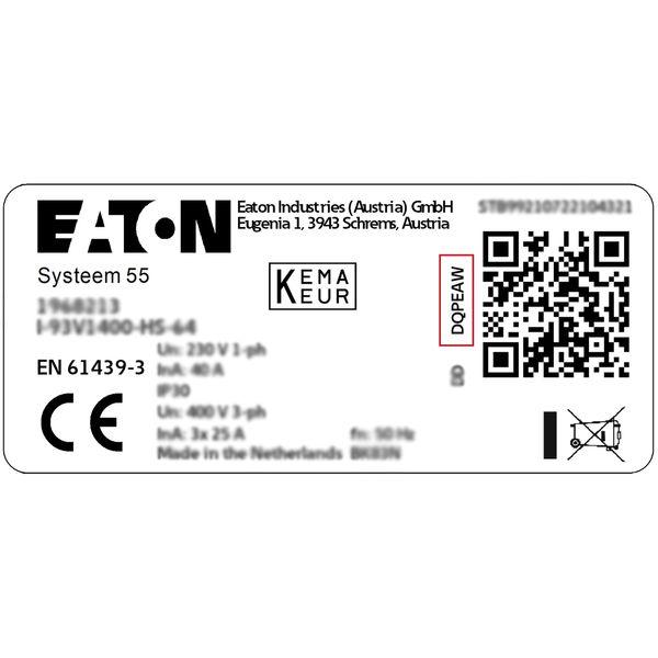 PV DBO 1-phase, 1x RCBO 1x MCB 1x HS 1x socket image 9