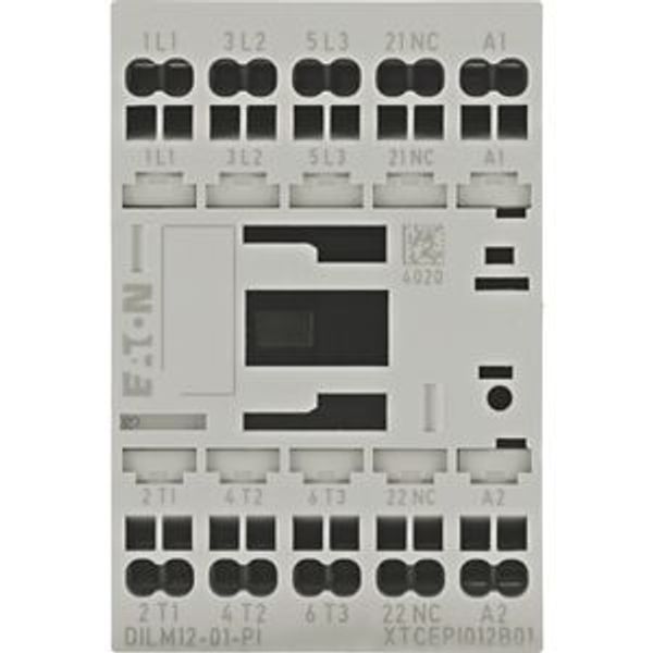 Contactor, 3 pole, 380 V 400 V 5.5 kW, 1 NC, 220 V 50/60 Hz, AC operation, Push in terminals image 16