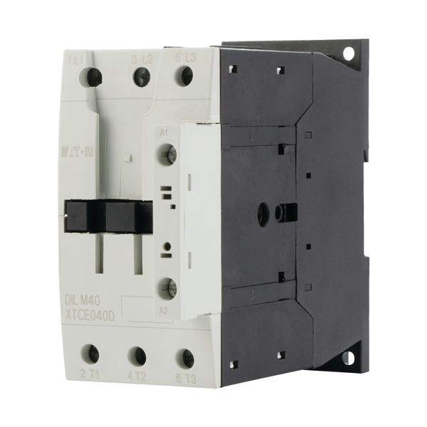 Contactor, 3 pole, 380 V 400 V 18.5 kW, 220 V 50/60 Hz, AC operation, Screw terminals image 6