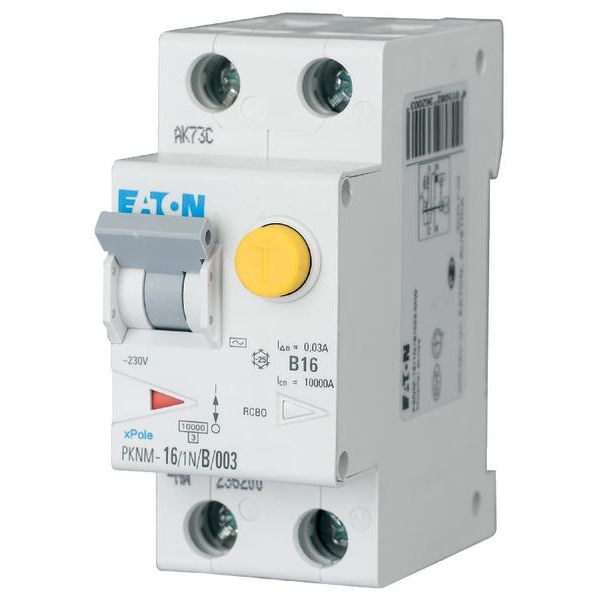 RCD/MCB combination, 16 A, 300 mA, MCB trip characteristic: C, 1p+N, RCD trip characteristic: A image 4