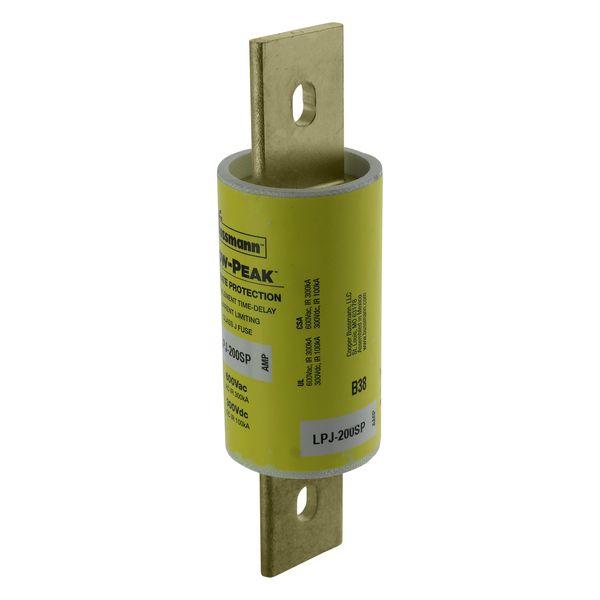 Fuse-link, LV, 200 A, AC 600 V, 41 x 146 mm, J, UL, time-delay image 3