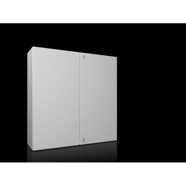 AX compact enclosure, 2-door, WHD 1000x1000x300mm image 3