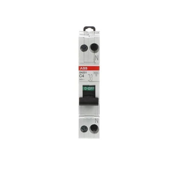 SN201-D6 Miniature circuit breaker - 1+NP - D - 6 A image 3