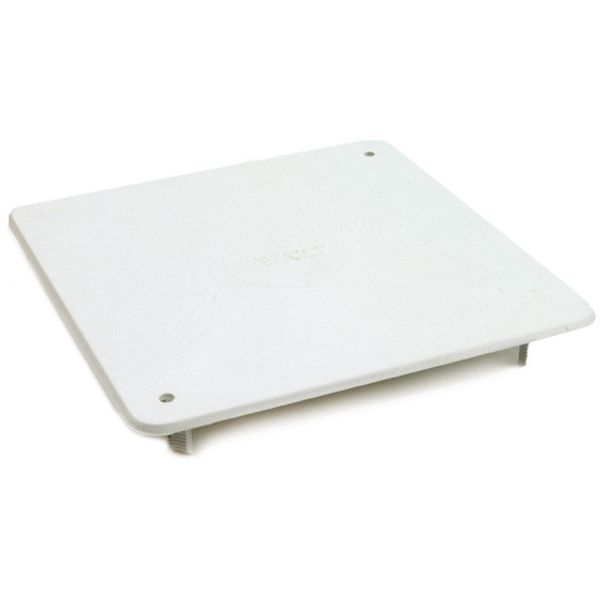 Cover lid, 100x100 mm, white image 1