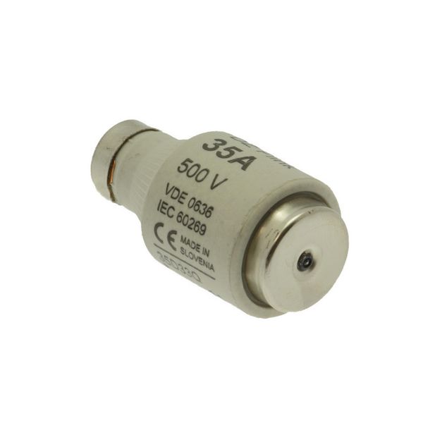 Fuse-link, low voltage, 35 A, AC 500 V, D3, 27 x 16 mm, gR, IEC, fast-acting image 17