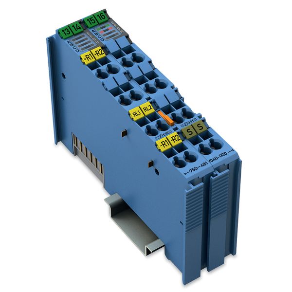 2-channel analog input Resistance measurement Intrinsically safe blue image 2