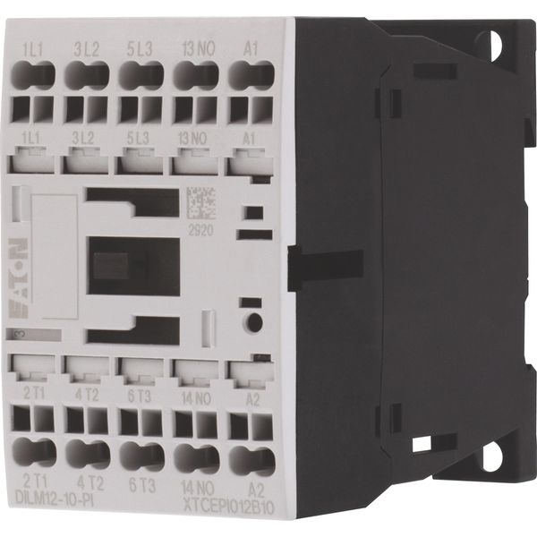 Contactor, 3 pole, 380 V 400 V 5.5 kW, 1 N/O, 24 V DC, DC operation, Push in terminals image 15