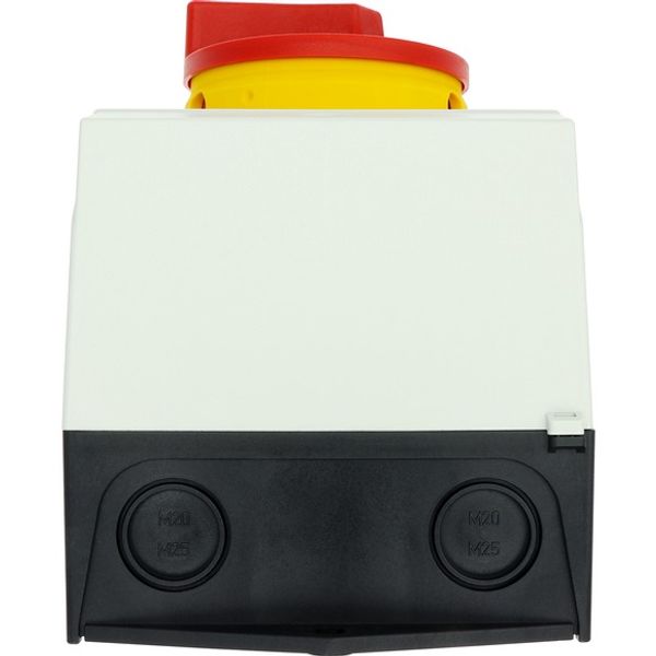 On-Off switch, P3, 63 A, surface mounting, 3 pole, Emergency switching image 2