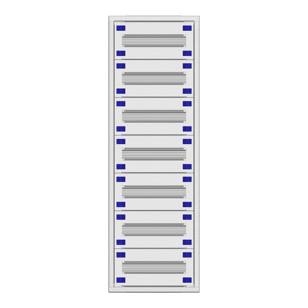 Flush-mounted distribution board 1U-21L,H:1055 W:380 D:250mm image 1