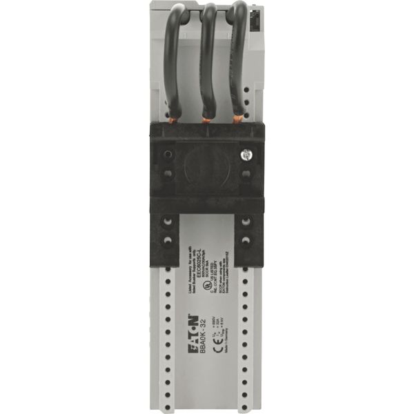 Busbar adapter, 45 mm, 32 A, DIN rail: 1, Push in terminals image 12