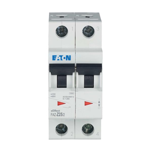 Miniature circuit breaker (MCB), 25 A, 2p, characteristic: Z image 6