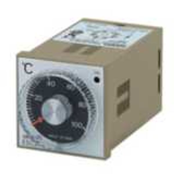 Temp. controller, LITE, 1/16 DIN, 48x48mm,Dial knob,On-Off Control,Pt1 image 4