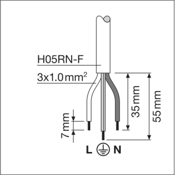 FLOODLIGHT 10 W 6500 K SYM 100 BK image 6