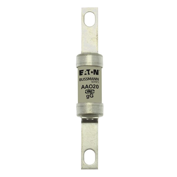 Fuse-link, LV, 20 A, AC 550 V, BS88/A2, 14 x 85 mm, gL/gG, BS image 7