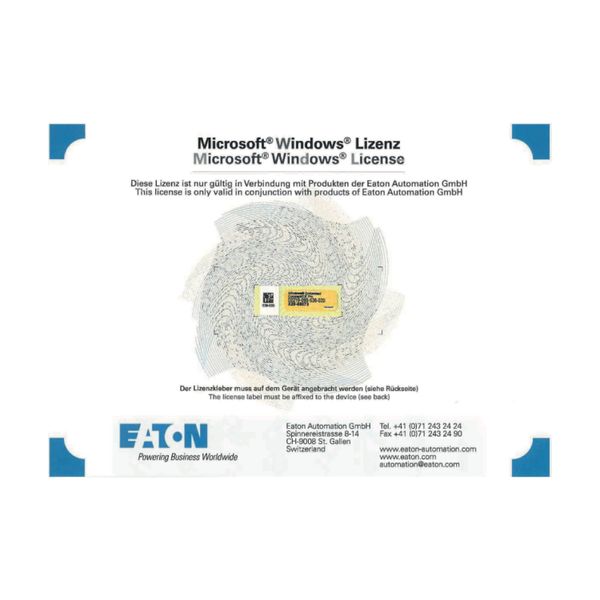 License Windows CE7 image 2