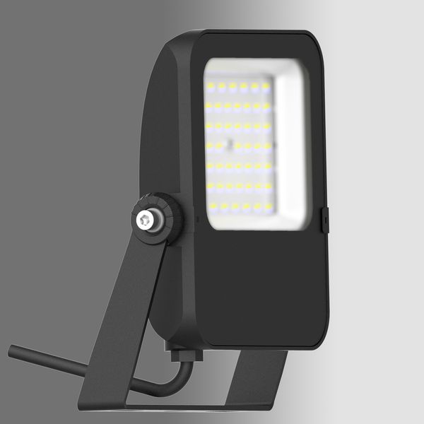 Capri LED Basic 50W 5500lm 3000K asymmetric IP65 black image 2