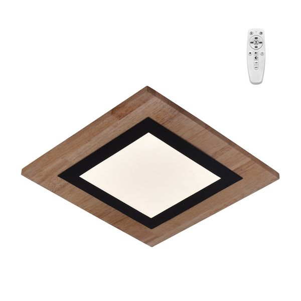 Hasbi Dim 3CCT Smart LED Flush Light 24W 1400Lm image 1