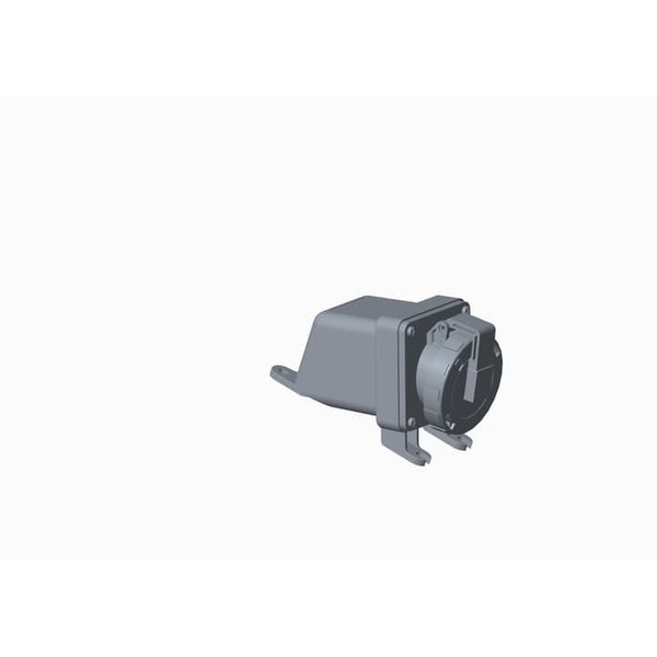 416RS2W Wall mounted socket image 1