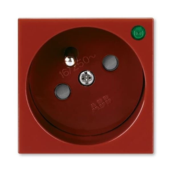5580N-C02357 R1 Socket outlet 45×45 with earthing pin, shuttered, with power supply indication ; 5580N-C02357 R1 image 8