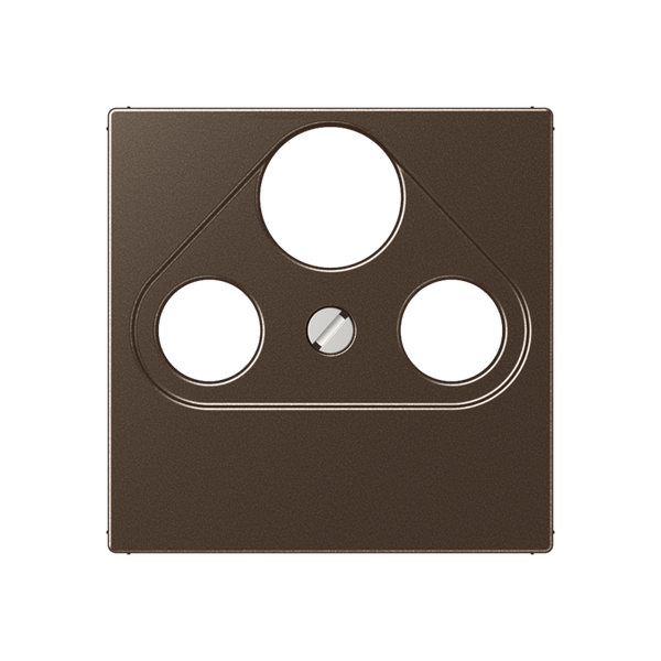 Centre plate for TV-FM-SAT socket A561PLSATMO image 1