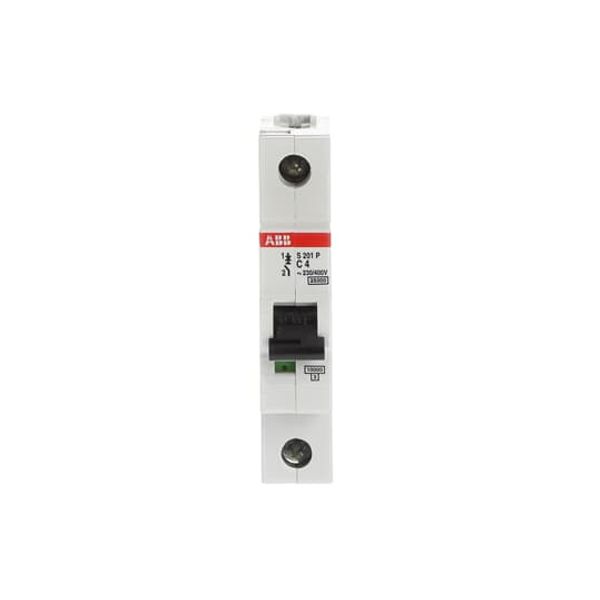 S201P-C4 Miniature Circuit Breaker - 1P - C - 4 A image 5