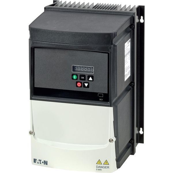 Variable frequency drive, 400 V AC, 3-phase, 18 A, 7.5 kW, IP66/NEMA 4X, Radio interference suppression filter, Brake chopper, 7-digital display assem image 14