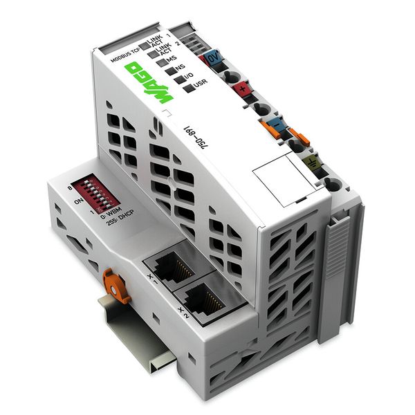 Controller Modbus TCP 4th generation 2 x ETHERNET light gray image 1