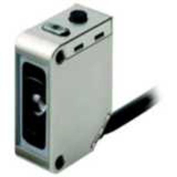 Photoelectric sensor, rectangular housing, stainless steel, red LED, r E3ZM7233M image 1