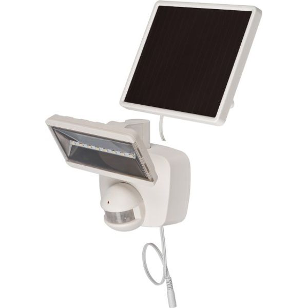 Solar LED Light SOL 800 IP44 with infrared motion detector white image 1