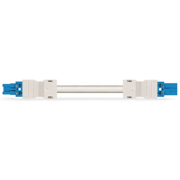 pre-assembled interconnecting cable Eca Socket/plug blue image 2