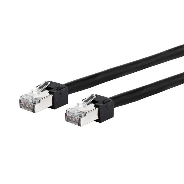 Patch cord Cat.6 Ultraflex500 VoIP AWG 26 1.5 m black image 1