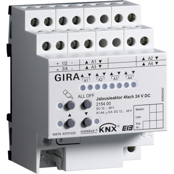 blind act.4-g DC 24 V man.act. KNX DRA image 1