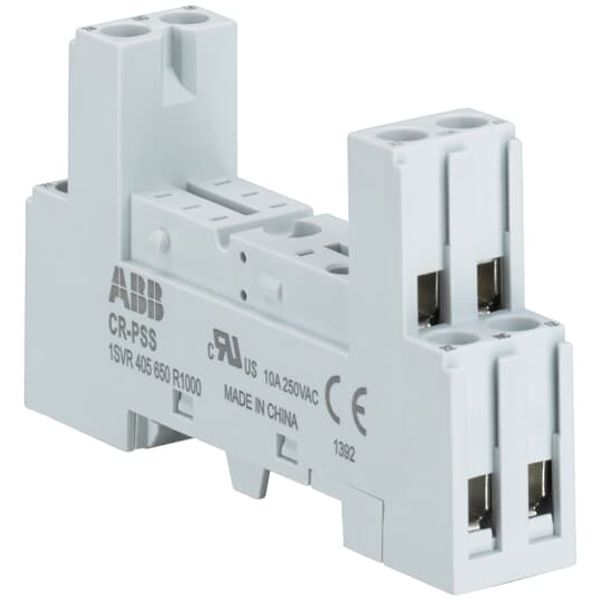 CR-PSS Standard socket for 1c/o or 2c/o CR-P relays image 3