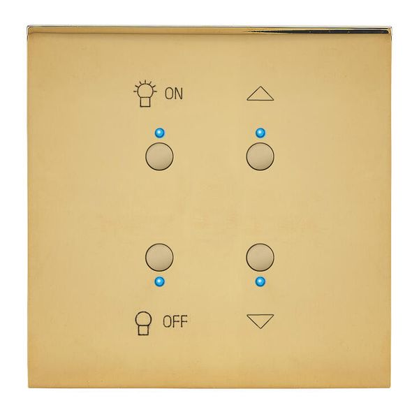 Art d'Arnould Epure MyHOME_Up light and shutter switch - mirror gold image 1