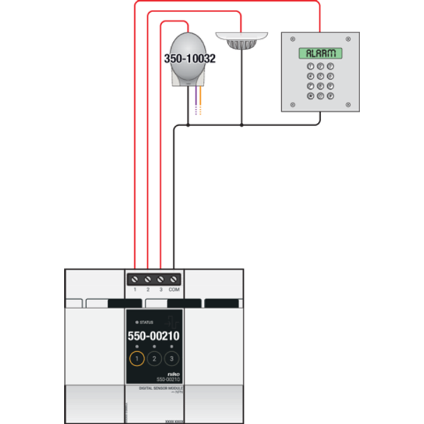 Digital potential-free sensor module for Niko Home Control image 4