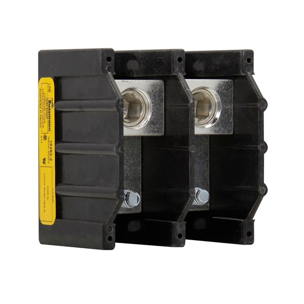 Terminal block, low voltage, 380 A, AC 600 V, DC 600 V, 2P, UL image 6