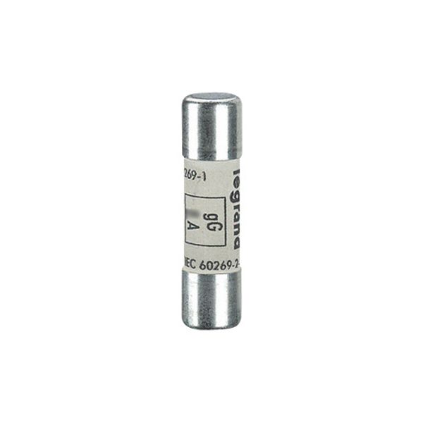HRC cartridge fuse - cylindrical type gG 10 x 38 - 4 A - w/o indicator image 2