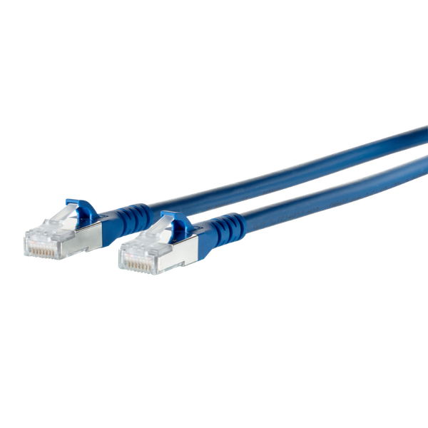 Patch cord Cat.6A AWG 26 7.0 m blue image 3