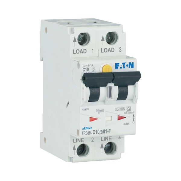 Digital RCD/MCB combination, 10 A, 100 mA, MCB trip characteristic: C, 2p, RCD trip characteristic: F image 14