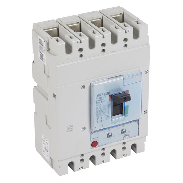 MCCB DPX³ 630 - thermal magnetic - 3P+N/2 - Icu 70 kA (400 V~) - In 320 A image 1