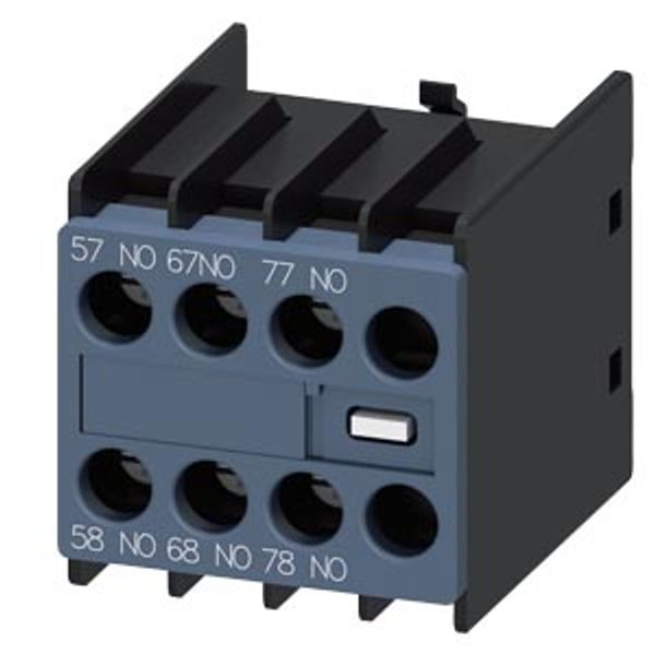 auxiliary switch, on the front, 3 N... image 1